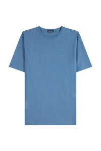 Eden Park Pima Cotton T-Shirt Blue