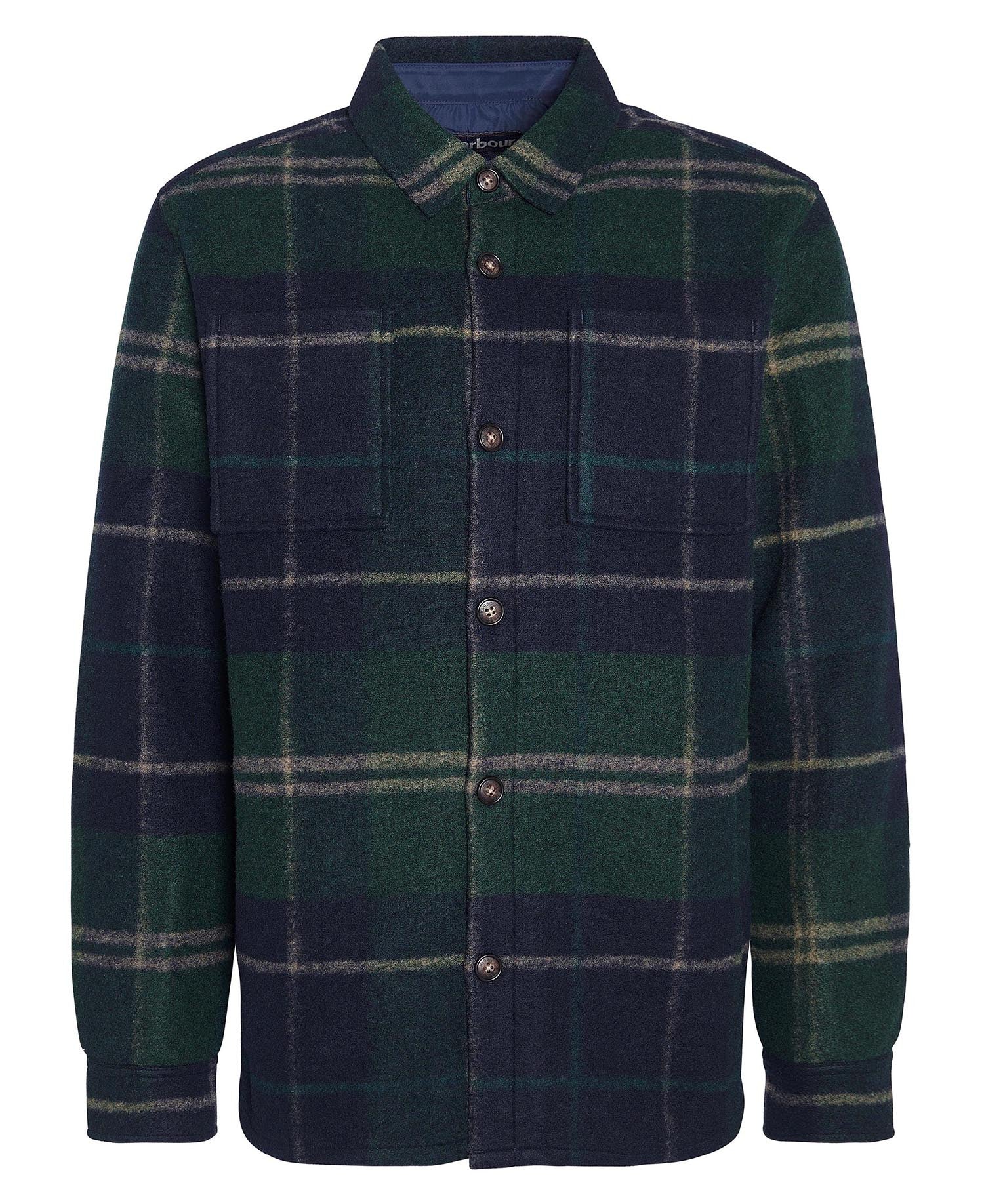 Green Check  Chapter Overshirt