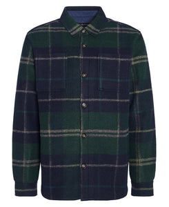 Green Check  Chapter Overshirt