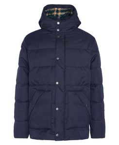 Barbour Brampton Puffer Jacket Navy