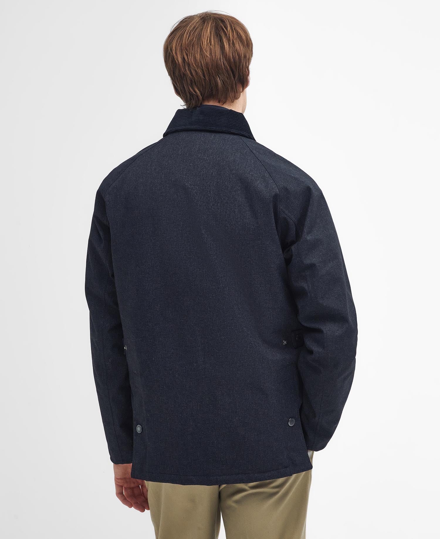 Barbour Winter Bedale Waterproof Jacket Navy