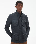 Load image into Gallery viewer, Barbour Corbridge Wax Jacket Navy
