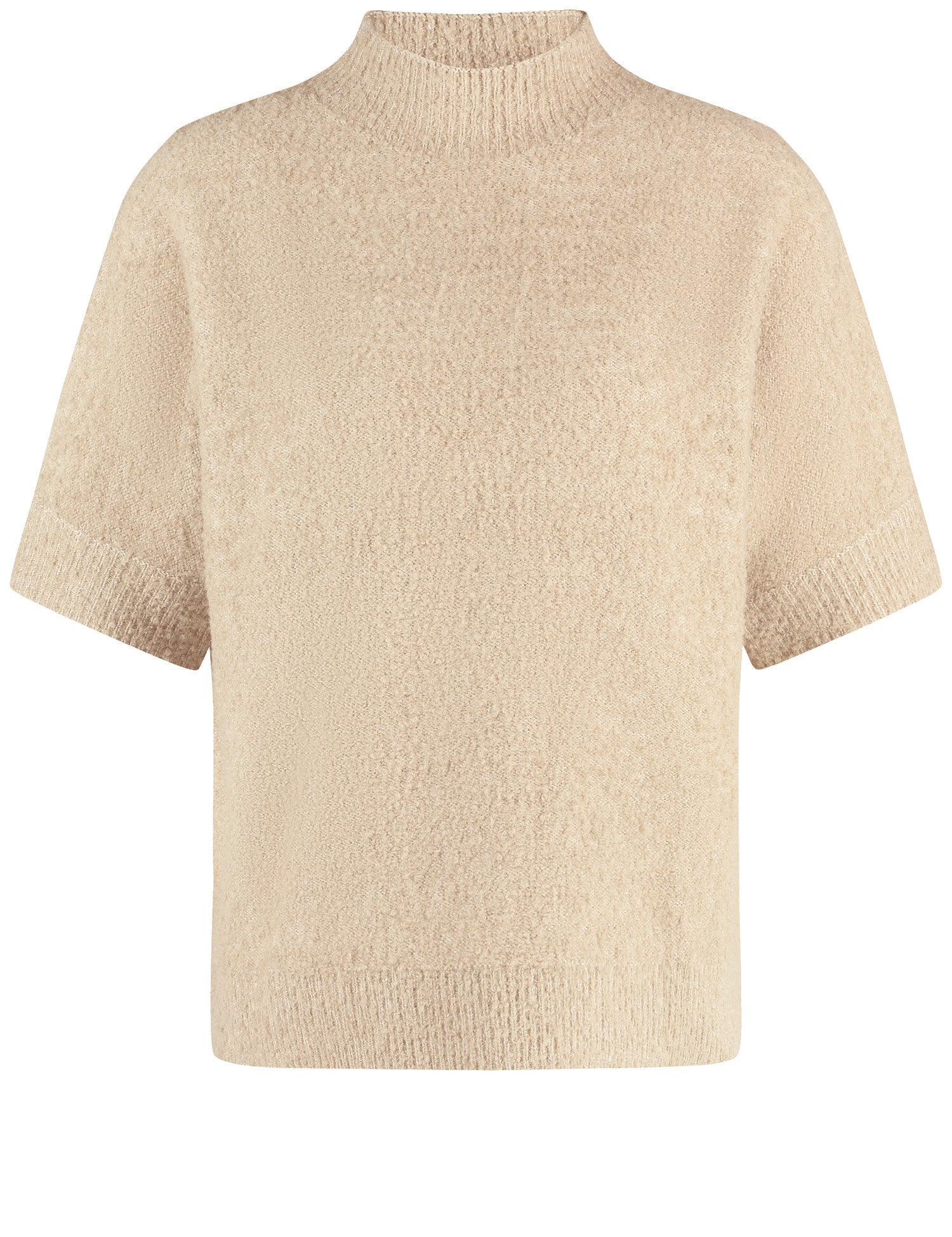 Gerry Weber Fluffy Short Jumper-CAMEL