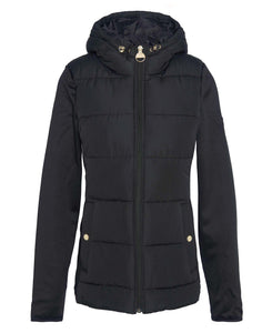 Barbour International Bondar Quilted Sweat -BLACK