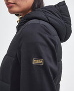 Load image into Gallery viewer, Barbour International Bondar Quilted Sweat -BLACK
