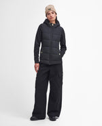 Load image into Gallery viewer, Barbour International Bondar Quilted Sweat -BLACK
