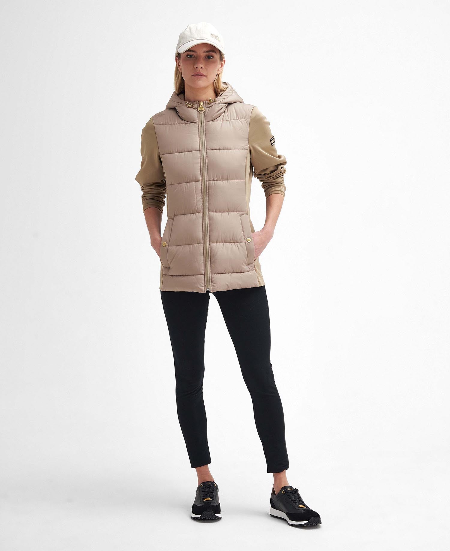 Barbour International Bondar Quilted Sweat -BEIGE