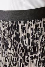 Load image into Gallery viewer, Oui Animal Print Midi Skirt -STONE
