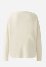 Load image into Gallery viewer, Oui Relaxed Jumper -OFF WHITE
