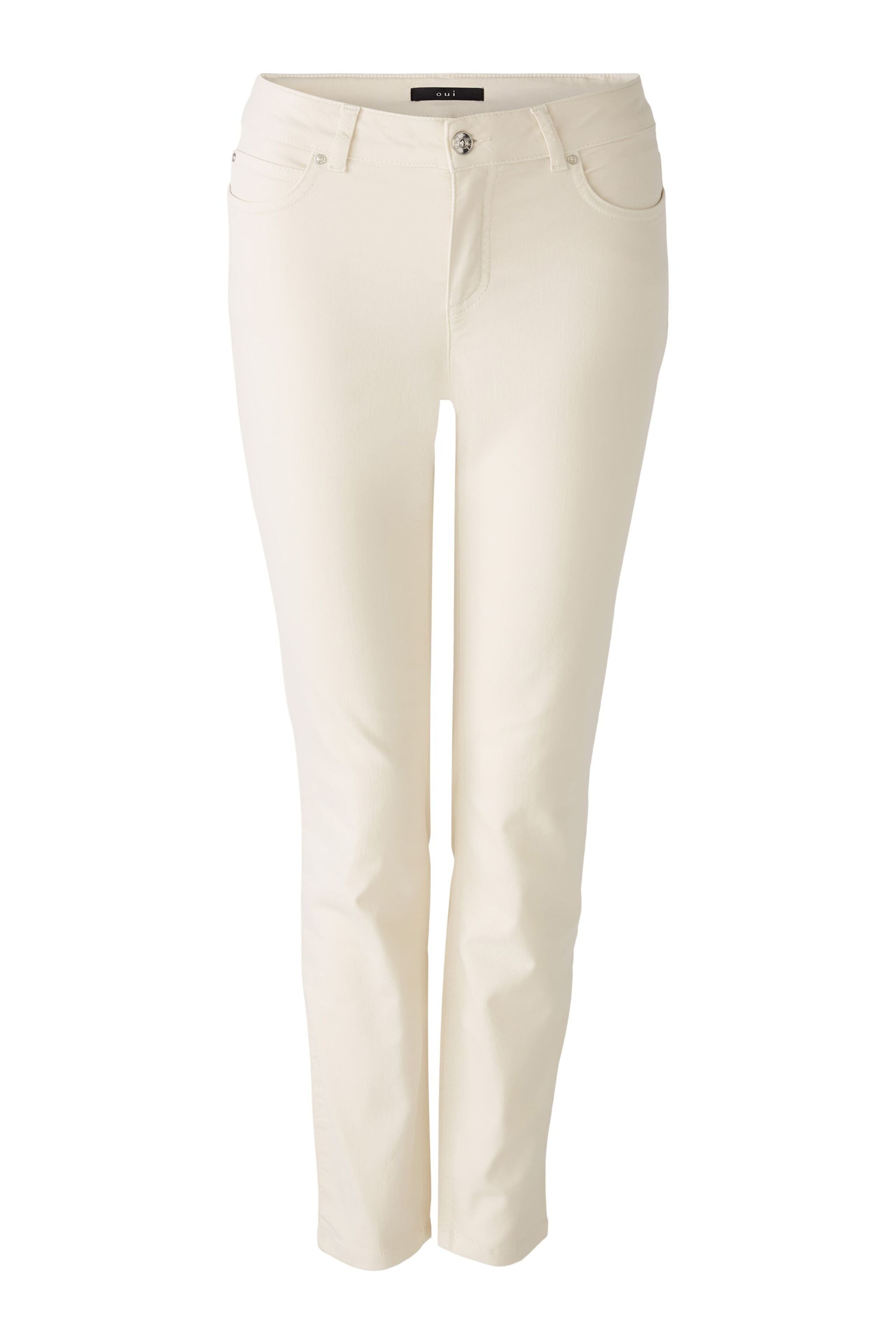 Oui Baxtor Jeans -WHITE