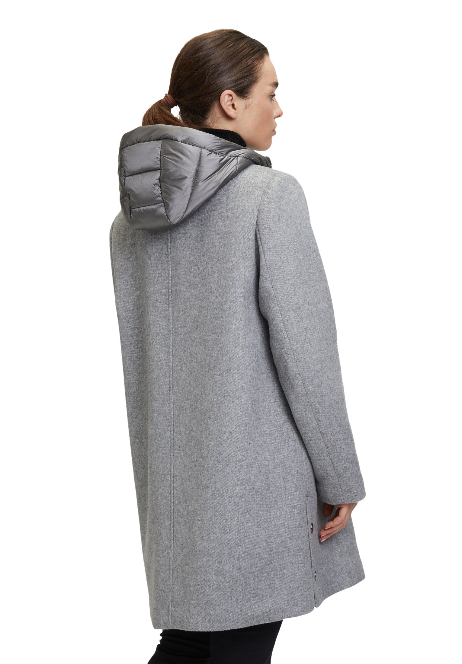 Betty Barclay Wool Coat -GREY