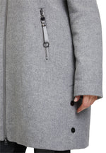 Load image into Gallery viewer, Betty Barclay Wool Coat -GREY
