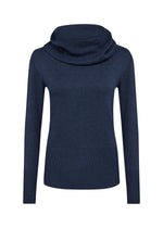 Load image into Gallery viewer, Soya Concept Loose Turtleneck Jumper -BLUE
