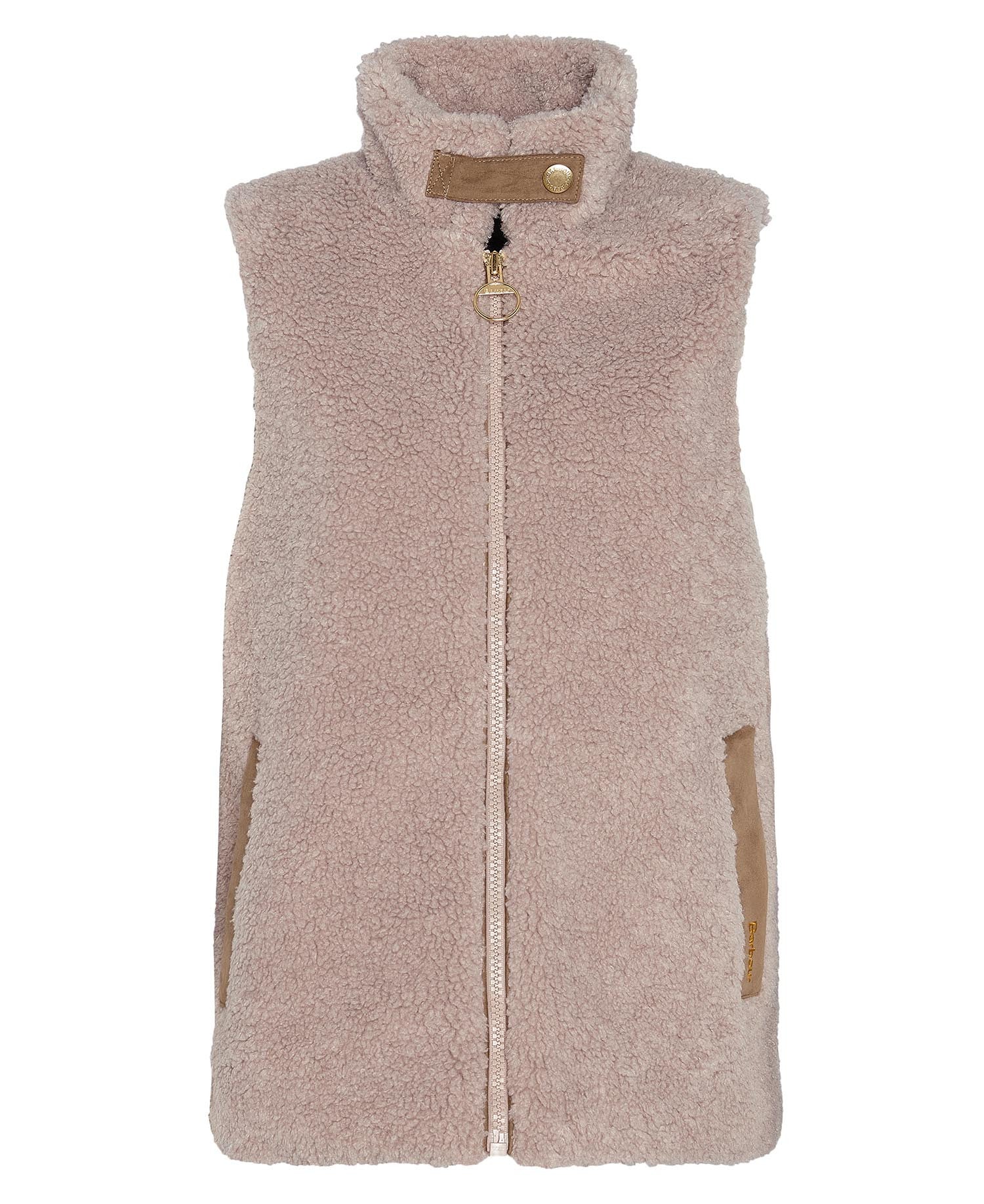 Barbour Elisha Fleece Gilet -SAND