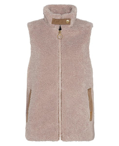 Barbour Elisha Fleece Gilet -SAND