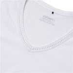 Load image into Gallery viewer, Olsen V-neck Top -WHITE
