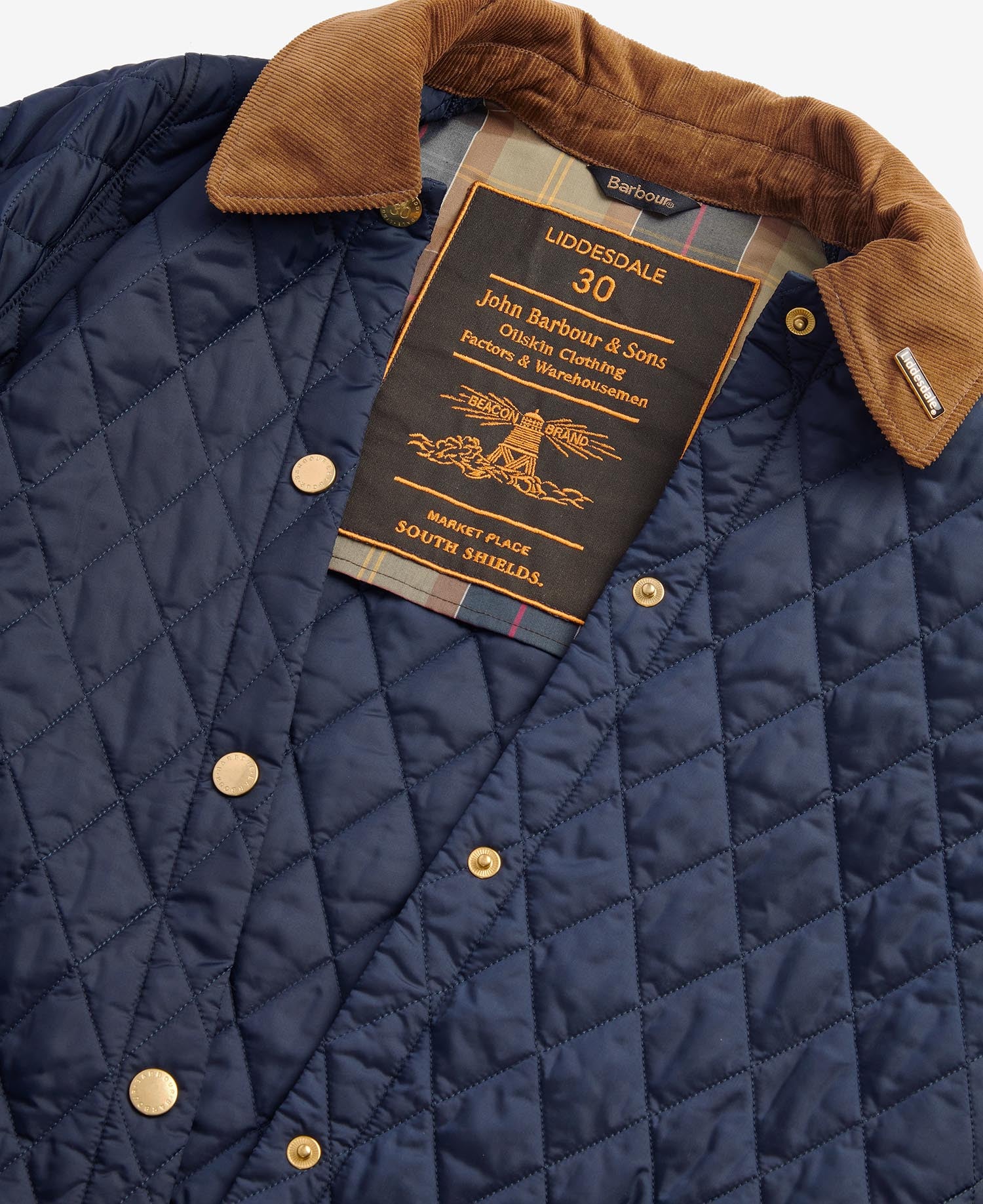 Barbour Liddlesdale 30th Anniversary Coat -NAVY