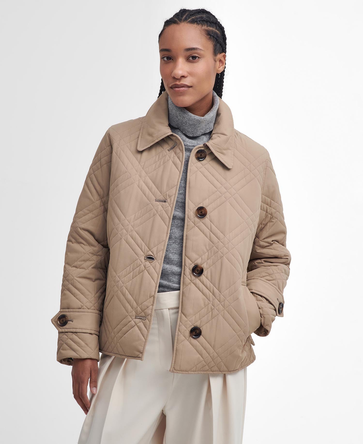 Barbour Walton Coat -HONEY