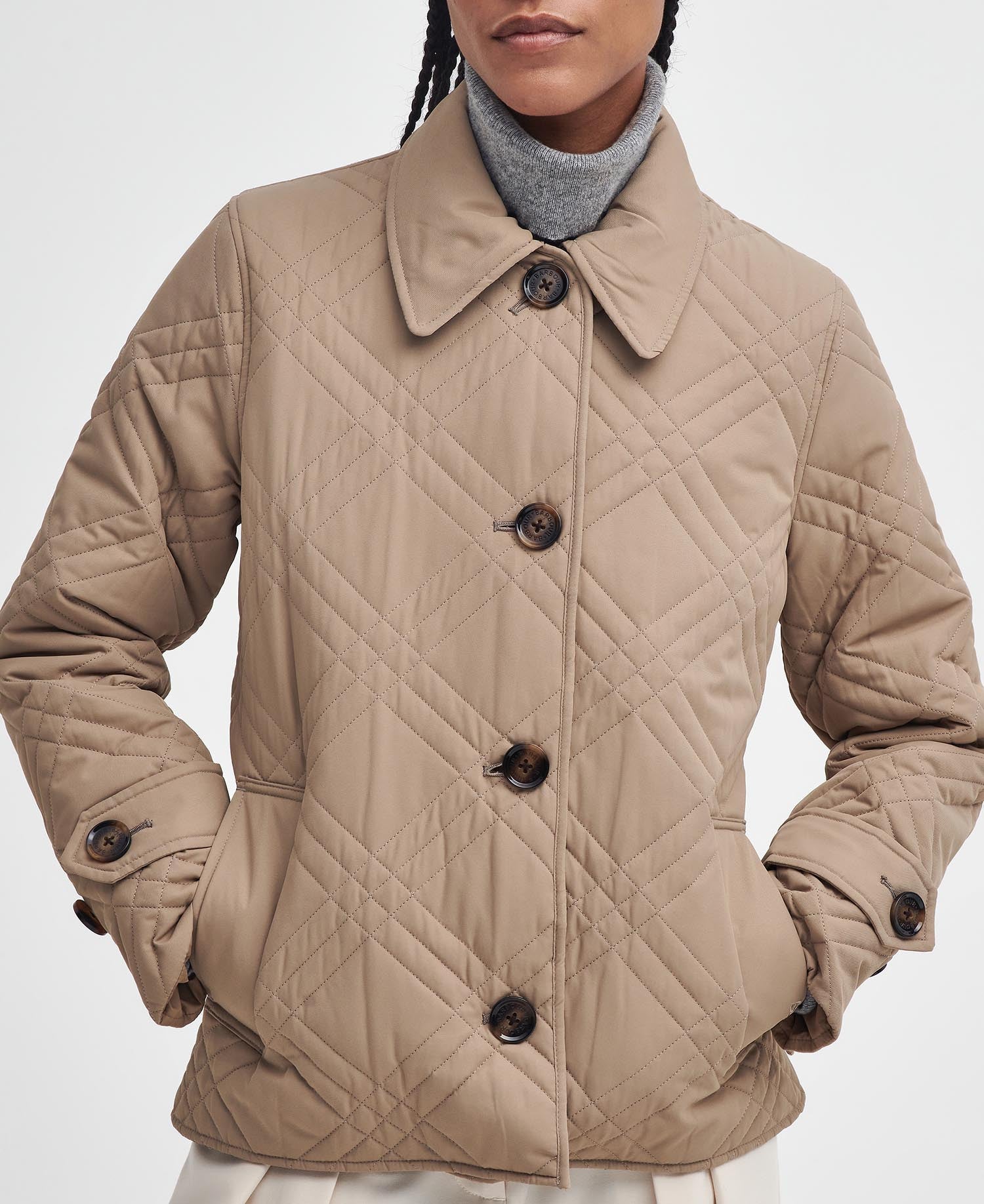 Barbour Walton Coat -HONEY