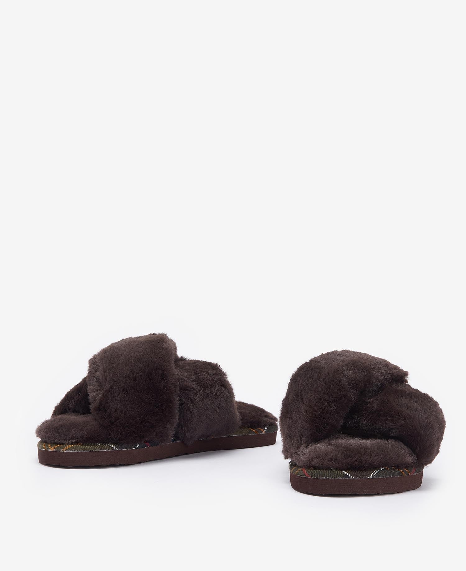 Barbour Eliza Slippers -BROWN