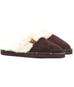 Load image into Gallery viewer, Barbour Claudia Mule Slippers-BROWN
