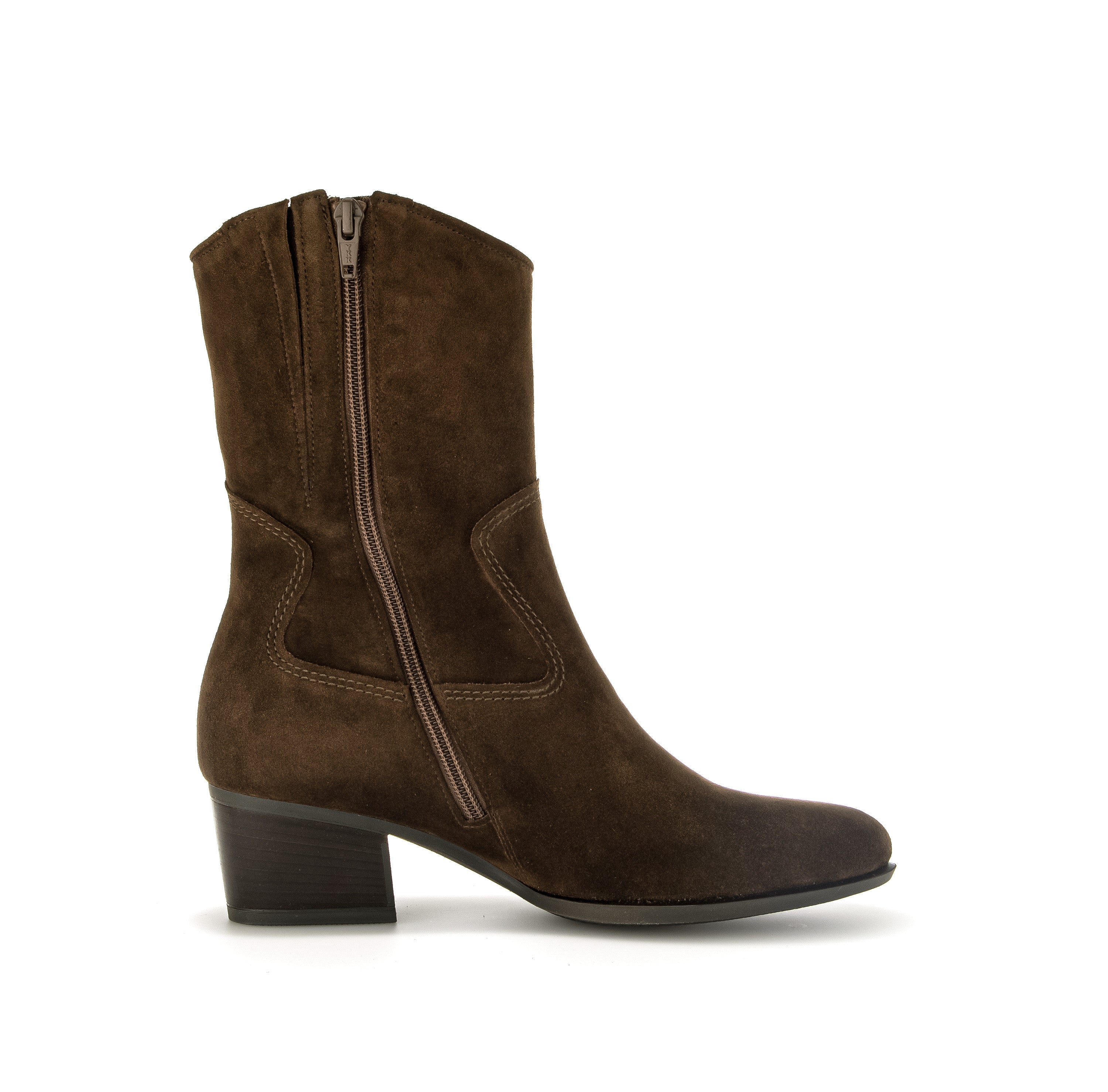 Gabor Kirsten Mid Calf Boot -BROWN