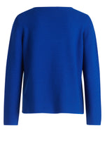 Load image into Gallery viewer, Betty Barclay Ribbed Pullover -BLUE
