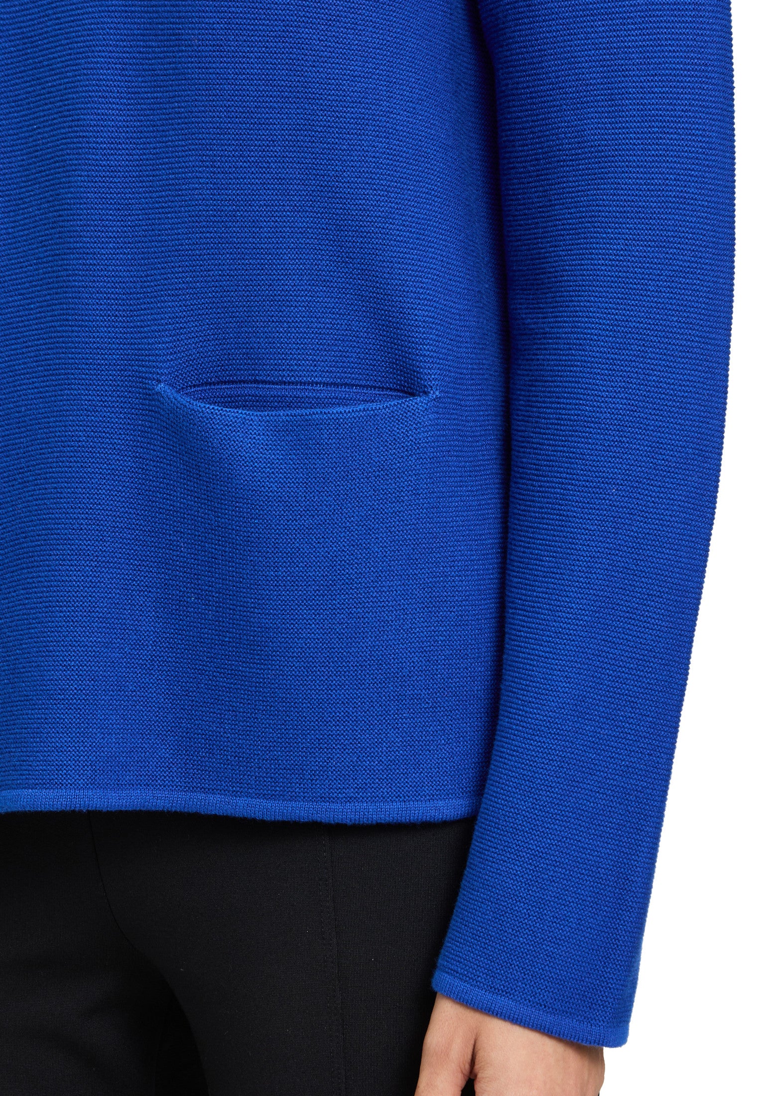 Betty Barclay Ribbed Pullover -BLUE