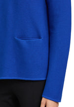 Load image into Gallery viewer, Betty Barclay Ribbed Pullover -BLUE
