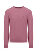 Load image into Gallery viewer, Fynch Hatton Cashmere and Wool Sweater Crew Neck Blush
