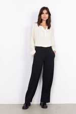 Load image into Gallery viewer, Soya Concept Wide Leg Trouser -BLACK
