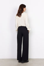 Load image into Gallery viewer, Soya Concept Wide Leg Trouser -BLACK
