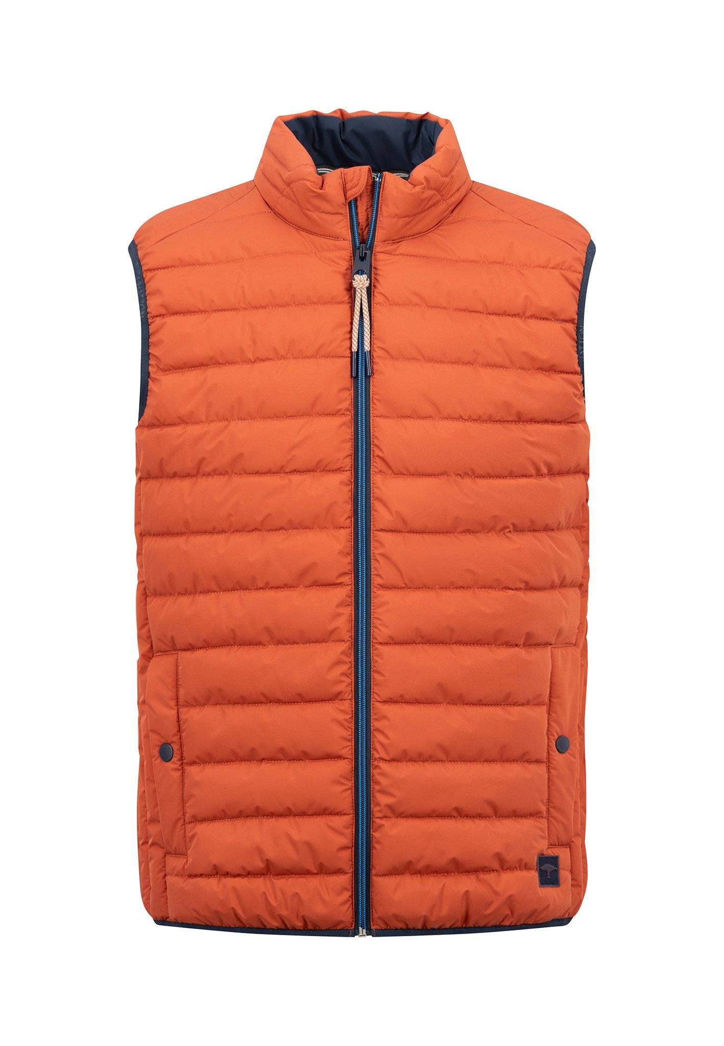 Fynch Hatton Basic Light Down Gilet Rust