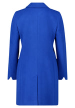 Load image into Gallery viewer, Betty Barclay Wool Coat -BLUE
