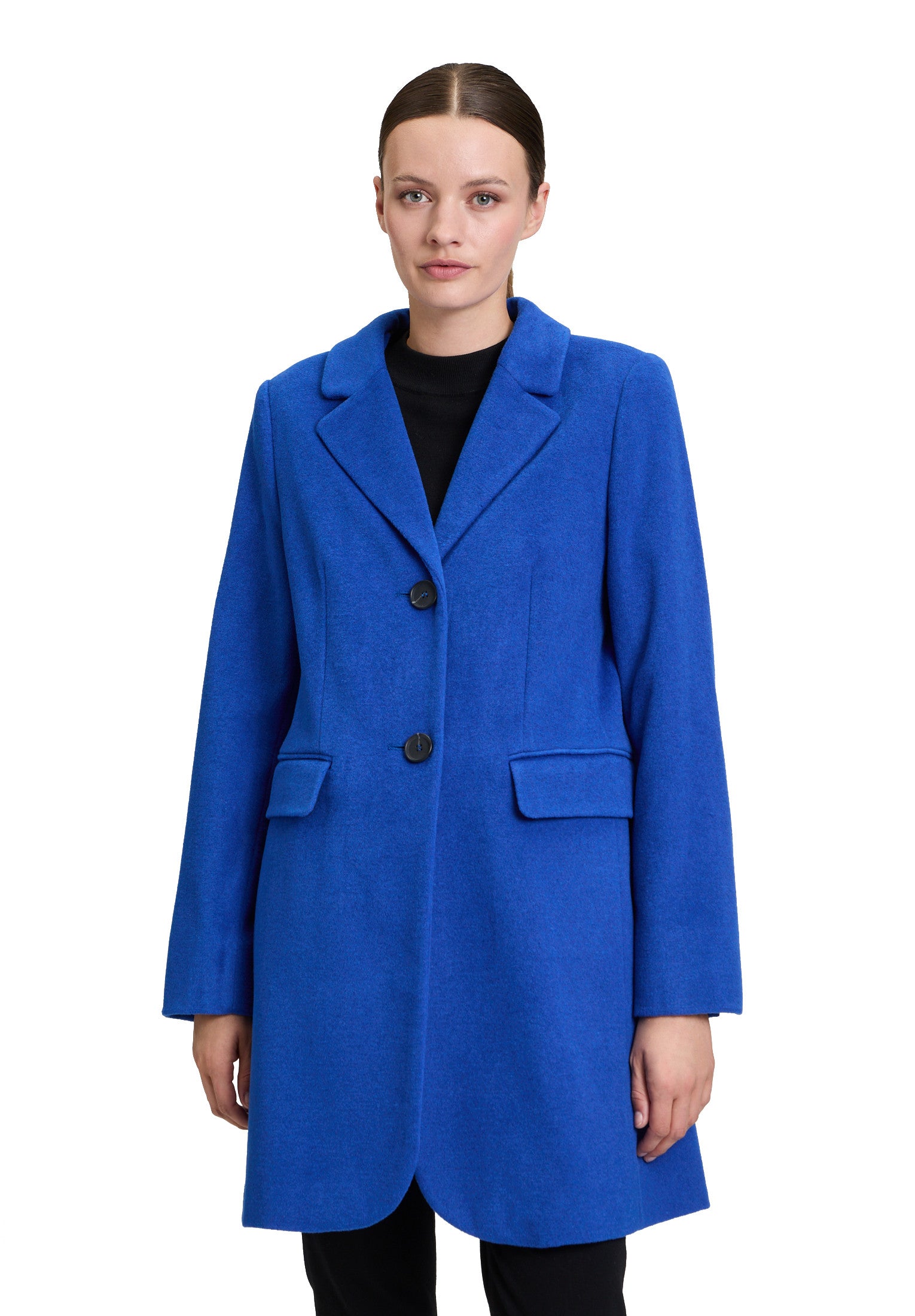 Betty Barclay Wool Coat -BLUE