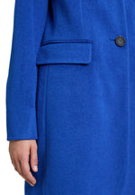 Load image into Gallery viewer, Betty Barclay Wool Coat -BLUE
