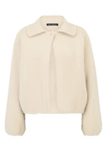 Load image into Gallery viewer, Betty Barclay Fluffy Jacket-CREAM
