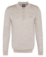 Load image into Gallery viewer, Barbour International Stone Merlin Merino Wool Polo Jumper
