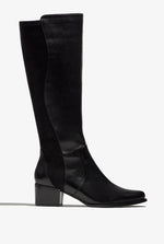 Load image into Gallery viewer, Regarde Le Ciel Tall Boot-BLACK
