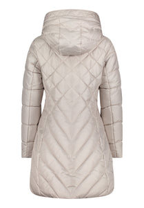 Betty Barclay Quilted Jacket Silver