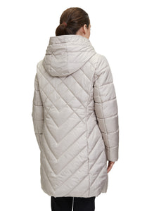 Betty Barclay Quilted Jacket Silver