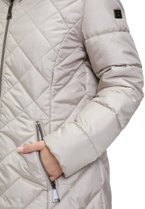 Betty Barclay Quilted Jacket Silver