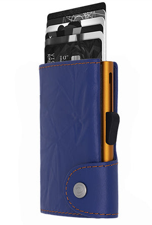 Denim Orange Single Wallet
