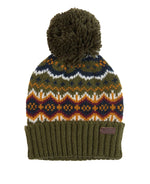 Load image into Gallery viewer, Case Fairisle Beanie Olive
