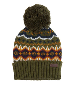 Case Fairisle Beanie Olive
