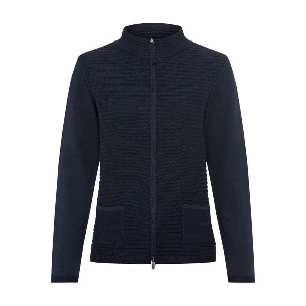 Olsen Eva Knitted Jacket Navy