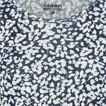 Load image into Gallery viewer, Olsen Floral Print Top Navy
