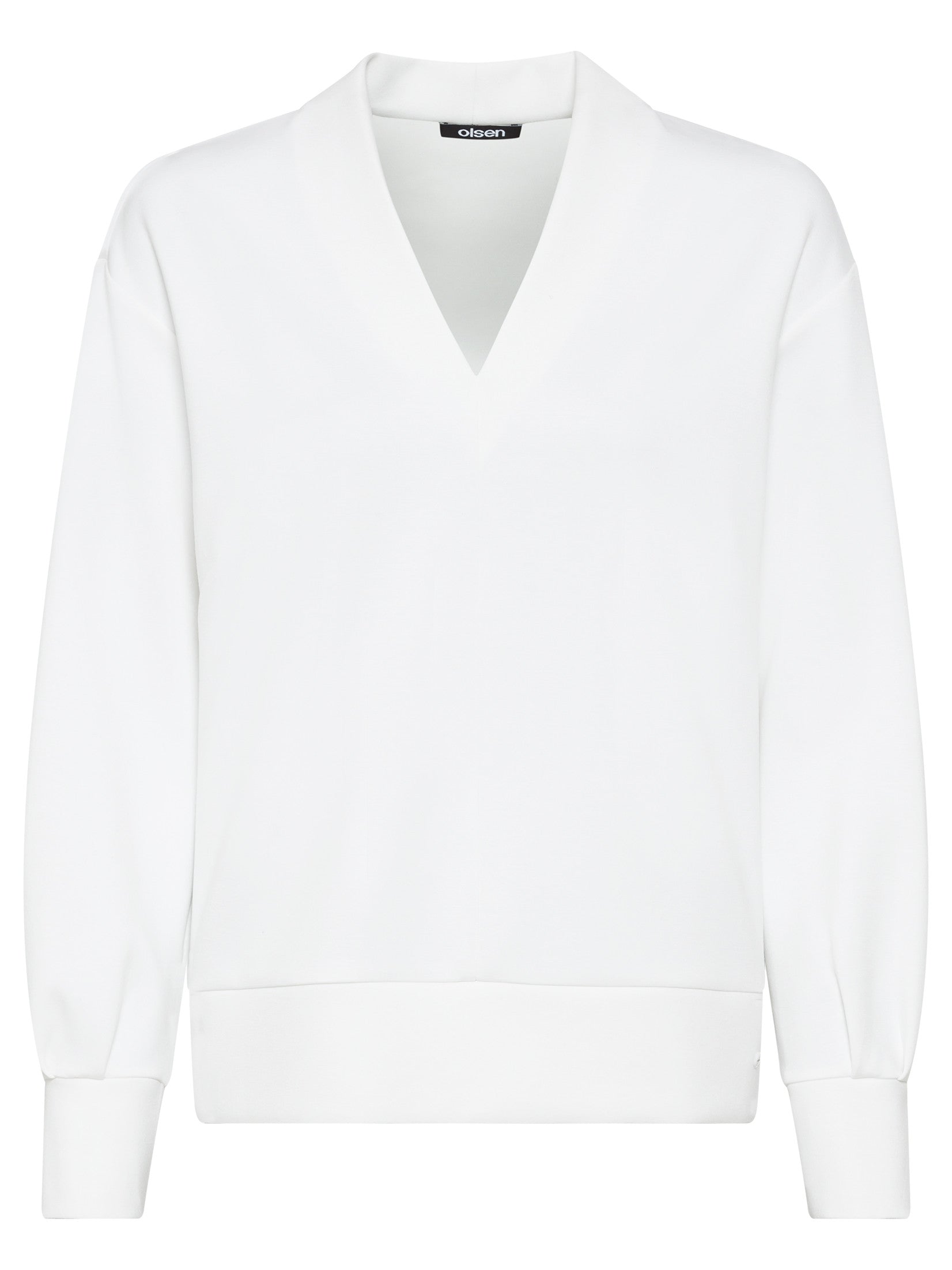 Olsen Feminine Sweatshirt White