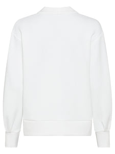 Olsen Feminine Sweatshirt White