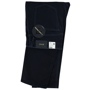 Brax Navy Five Pocket Premium Dinner Denim Long Leg